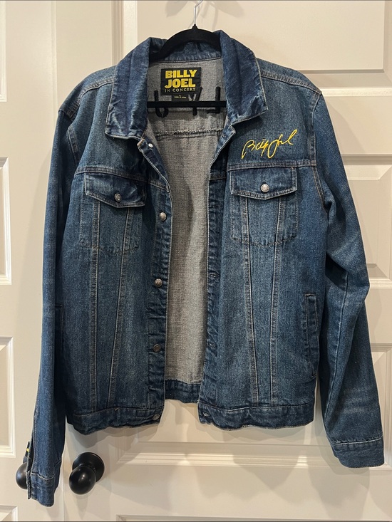 Jackets & Blazers - Billy Joel Concert Jean Jacket Sz L